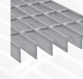 galvanized steel grating panel press-locked