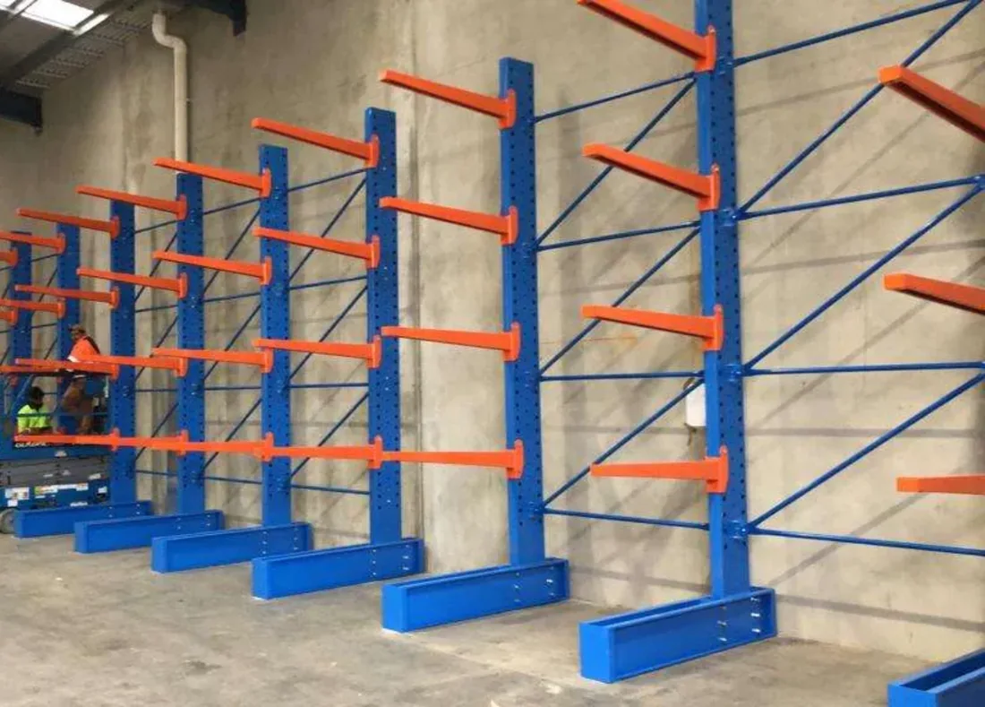 Storage and shelving installation